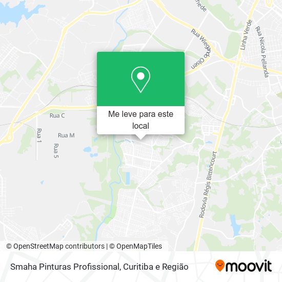 Smaha Pinturas Profissional mapa