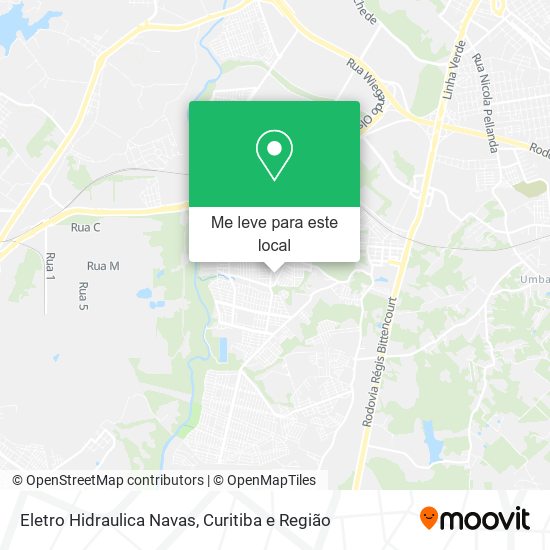 Eletro Hidraulica Navas mapa