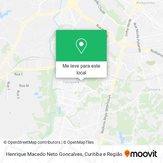 Henrique Macedo Neto Goncalves mapa