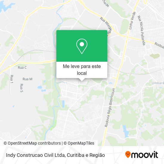 Indy Construcao Civil Ltda mapa