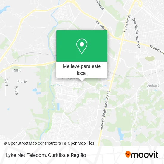 Lyke Net Telecom mapa