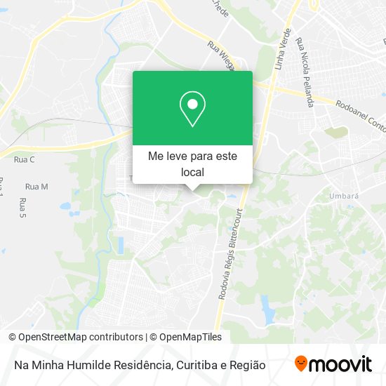 Na Minha Humilde Residência mapa