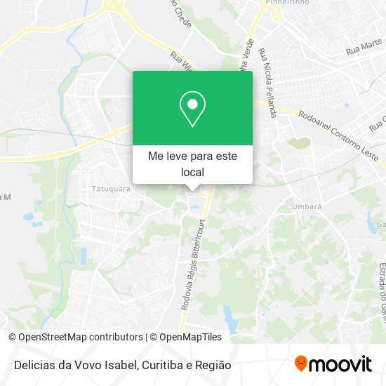 Delicias da Vovo Isabel mapa