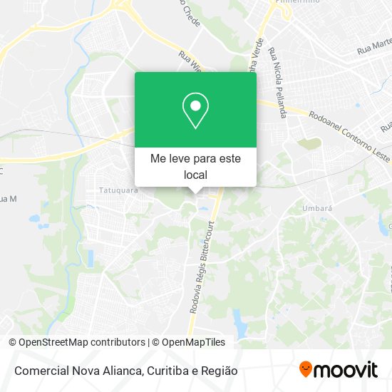 Comercial Nova Alianca mapa