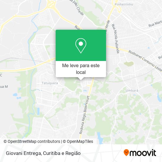 Giovani Entrega mapa