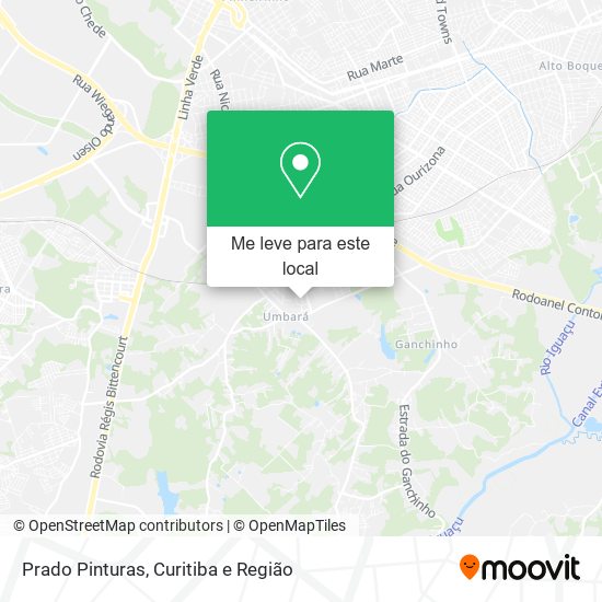 Prado Pinturas mapa