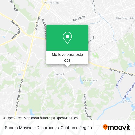 Soares Moveis e Decoracoes mapa