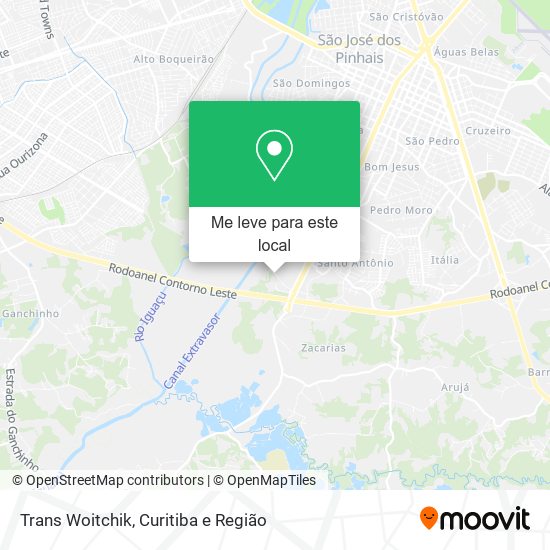 Trans Woitchik mapa