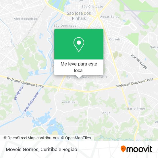 Moveis Gomes mapa
