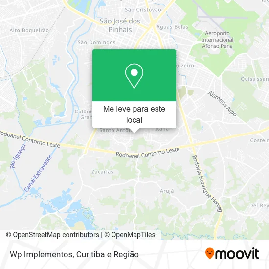 Wp Implementos mapa