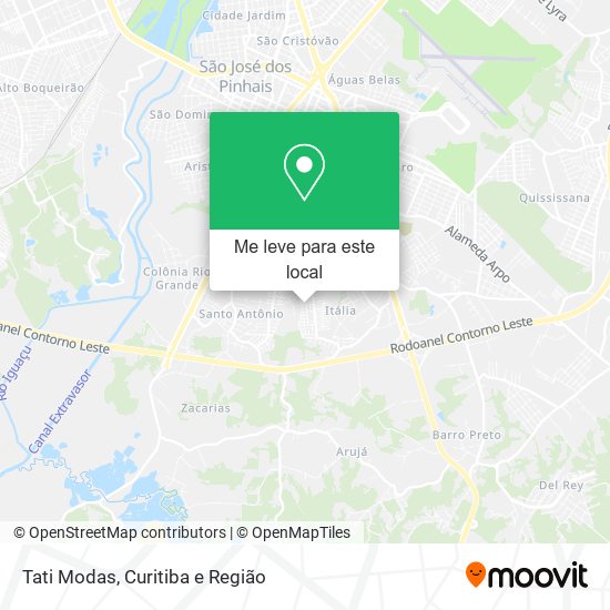 Tati Modas mapa