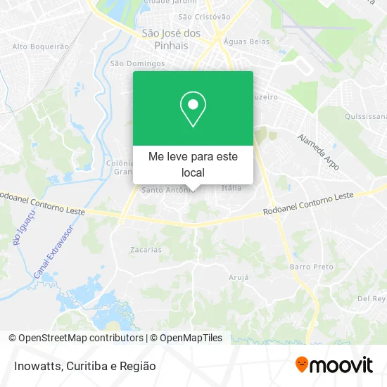 Inowatts mapa
