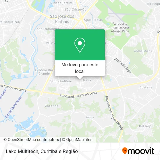 Lako Multitech mapa