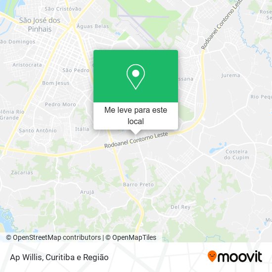 Ap Willis mapa