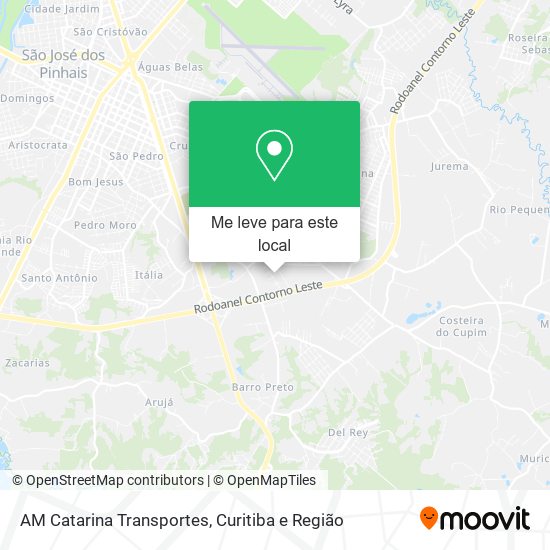 AM Catarina Transportes mapa