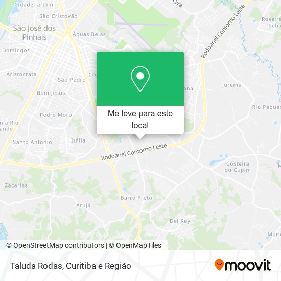 Taluda Rodas mapa