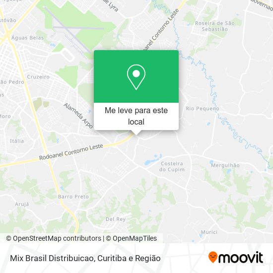 Mix Brasil Distribuicao mapa