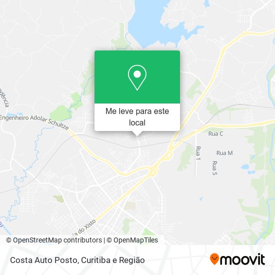 Costa Auto Posto mapa