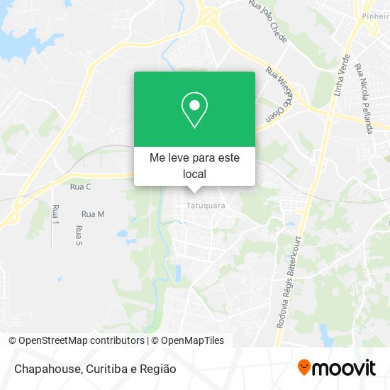 Chapahouse mapa