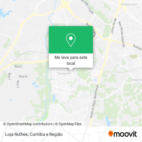 Loja Ruthes mapa