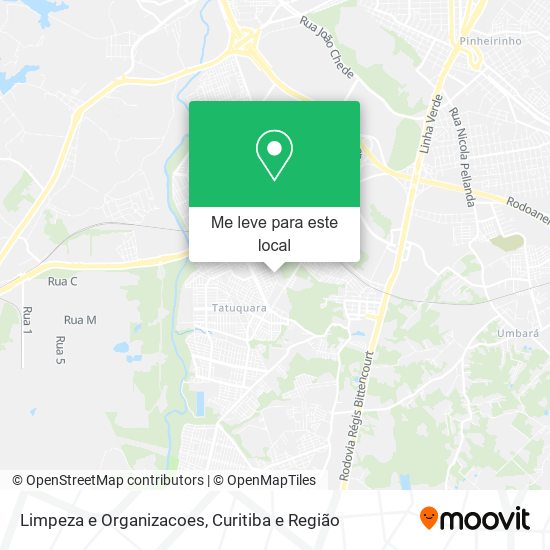Limpeza e Organizacoes mapa