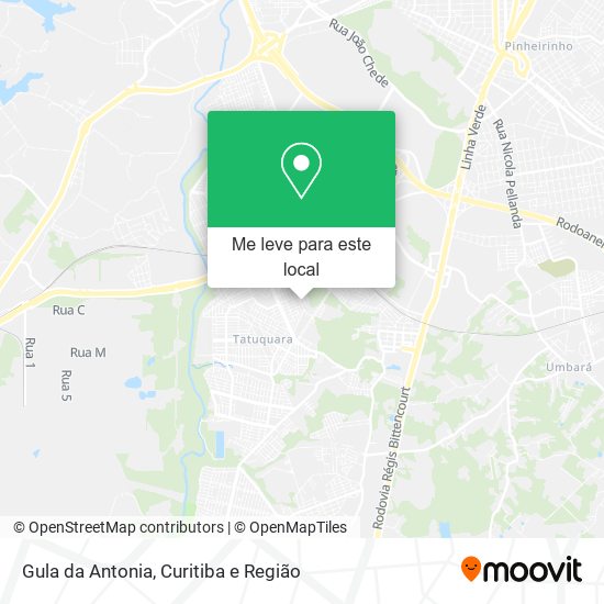 Gula da Antonia mapa