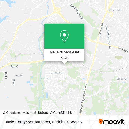 Juniorkettlynrestaurantes mapa