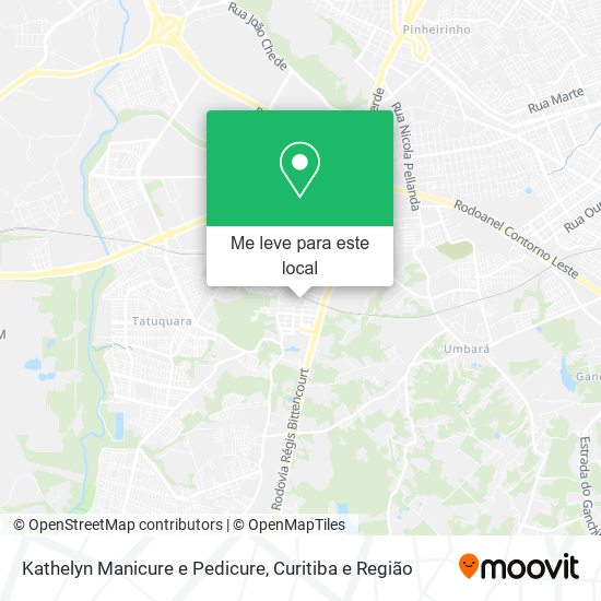 Kathelyn Manicure e Pedicure mapa