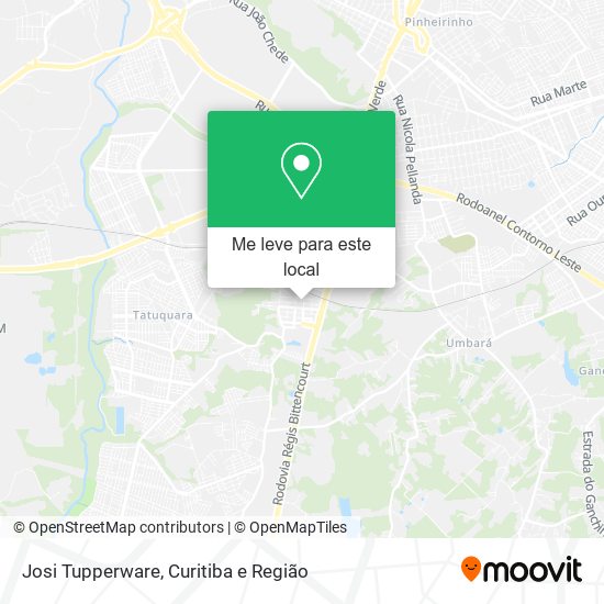 Josi Tupperware mapa