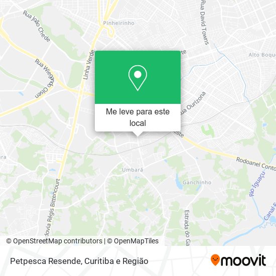 Petpesca Resende mapa