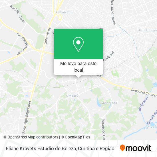 Eliane Kravets Estudio de Beleza mapa