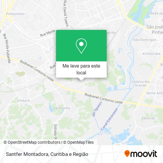 Santfer Montadora mapa