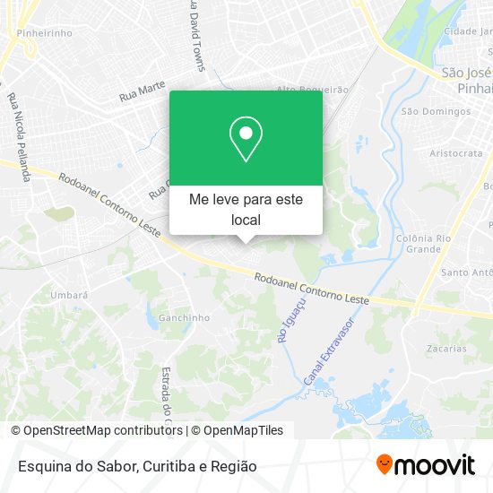 Esquina do Sabor mapa