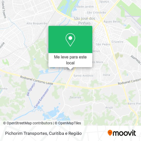 Pichorim Transportes mapa