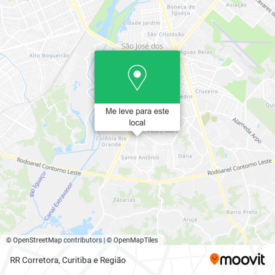 RR Corretora mapa