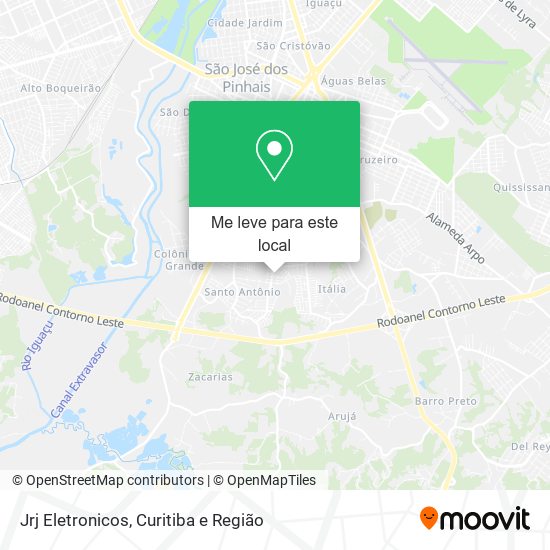Jrj Eletronicos mapa