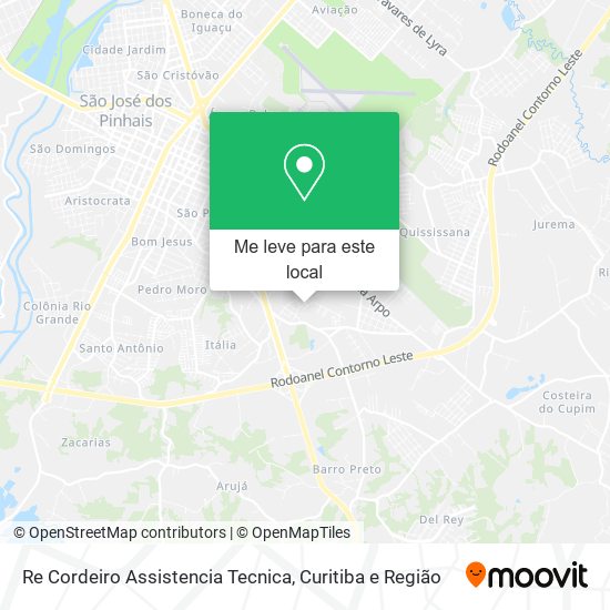 Re Cordeiro Assistencia Tecnica mapa