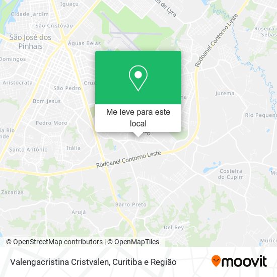 Valengacristina Cristvalen mapa