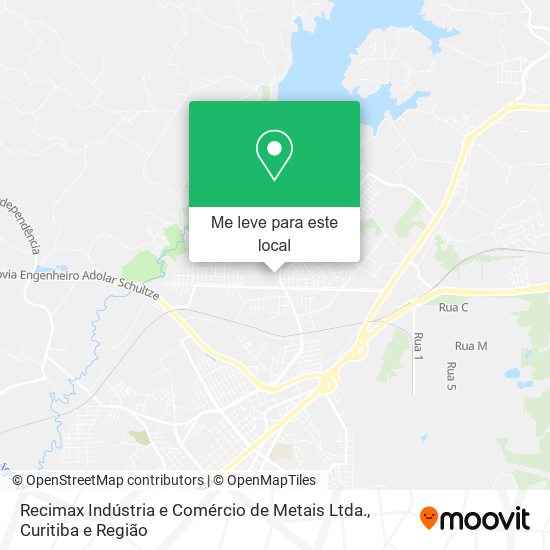Recimax Indústria e Comércio de Metais Ltda. mapa