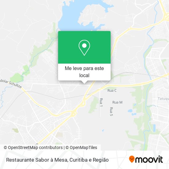 Restaurante Sabor à Mesa mapa