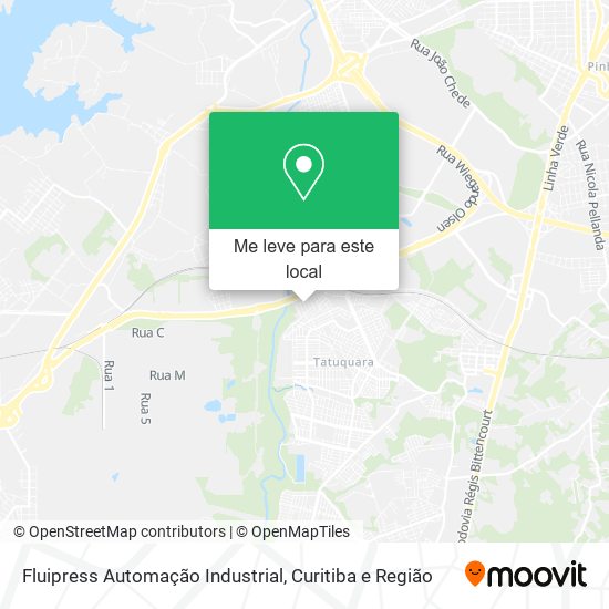 Fluipress Automação Industrial mapa