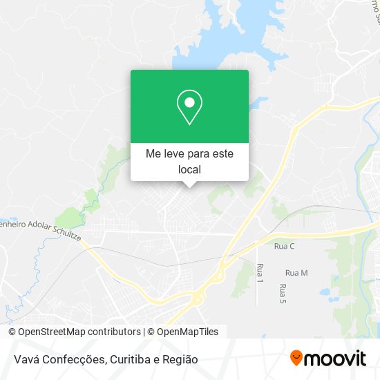 Vavá Confecções mapa