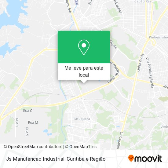 Js Manutencao Industrial mapa