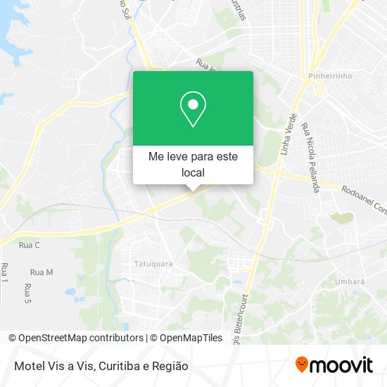 Motel Vis a Vis mapa