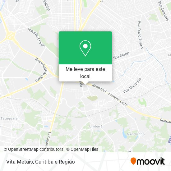 Vita Metais mapa