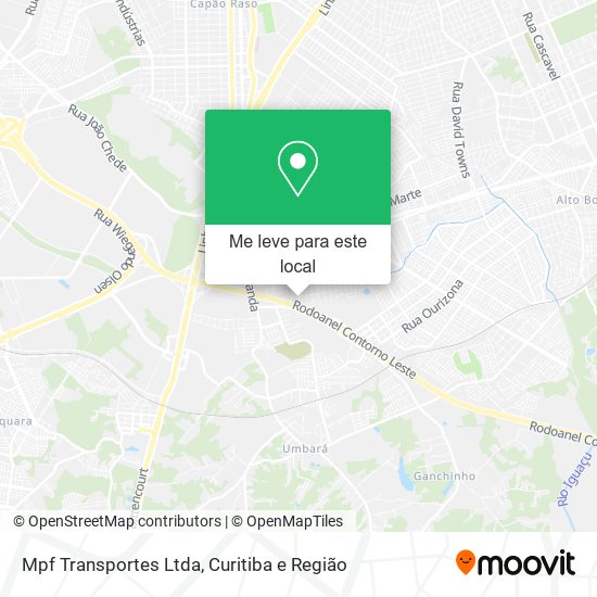 Mpf Transportes Ltda mapa