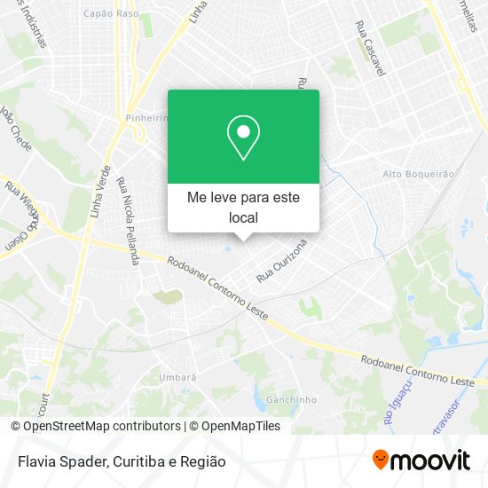 Flavia Spader mapa