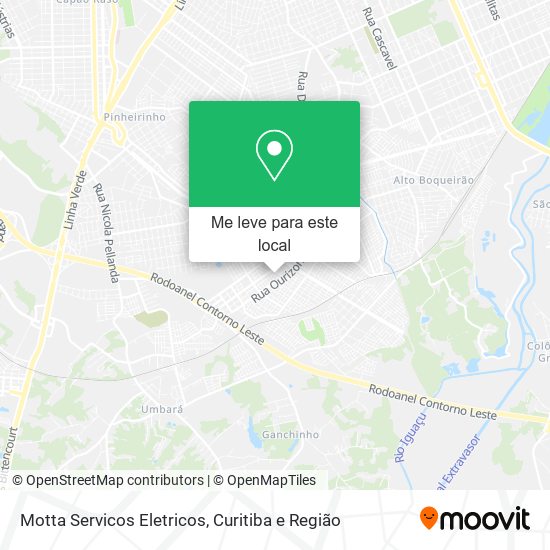 Motta Servicos Eletricos mapa