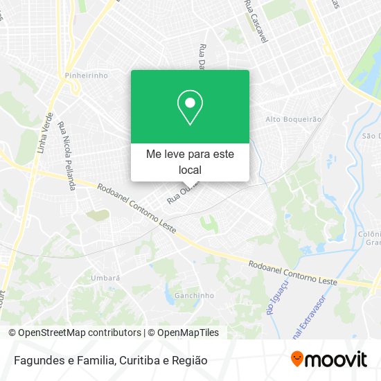 Fagundes e Familia mapa