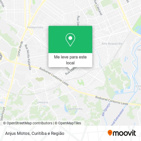 Anjus Motos mapa